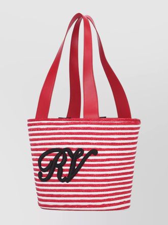 Roger Vivier straw shoulder bag