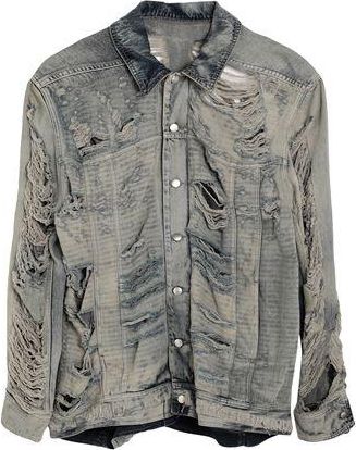 Rick Owens COATS & JACKETS - Denim outerwear on YOOX.COM