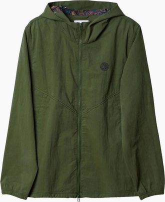 Pretty Green Mens Pretty Green Feltham Hooded Khaki Jacket - Size: Regular/40