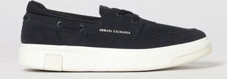 A|X Armani Exchange Mocassino da barca in camoscio