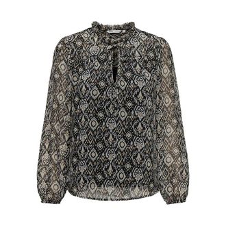 Only Soepele blouse, opstaande kraag