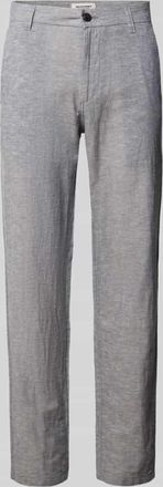 Jack & Jones Jack & Jones Tapered Fit Hose mit Eingrifftaschen Modell STACE in Jeansblau Melange, Gr&ouml;&szlig;e 27/30