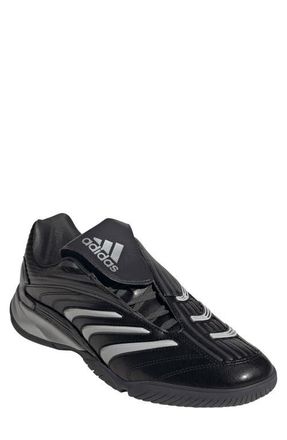 adidas Gender Inclusive Predator Sala Soccer Sneaker in Core Black/Grey Two/Black at Nordstrom, Size 10.5 Womens