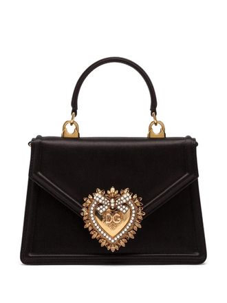 Dolce & Gabbana Devotion kleine shopper - Zwart