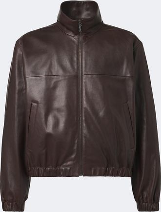 Saint Laurent Giacca blouson in pelle