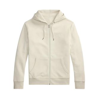 Polo Ralph Lauren Zip-through Sweatshirt - Heren - Sweatshirts & Hoodies - Beige - Maat: S