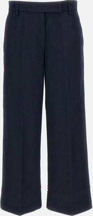 Thom Browne Pantaloni Chino In Gabardine Di Cotone