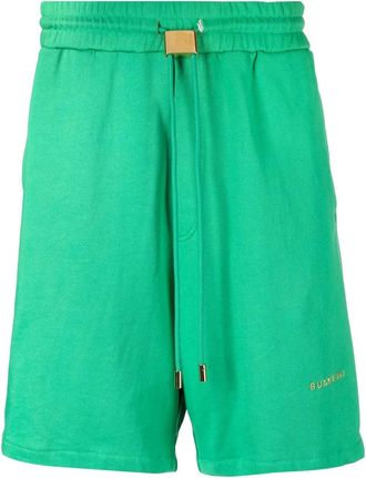 Buscemi Shorts sportivi con ricamo - Verde