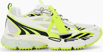Off-white Mens Mens Be Right Back Low Top Trainers - Wht Yellow Fluo - Size: 10 45