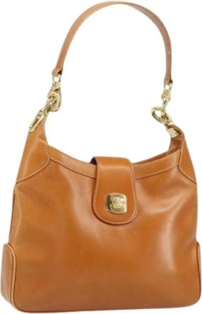 Celine Pre-owned Vintage Schoudertas - Dames - Vintage Schoudertas - Bruin - ONE Size - Leer - Vintage