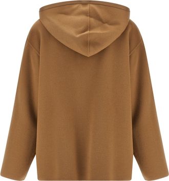 Max Mara Womens Beige Virgin Wool Coat Clothing