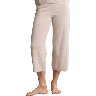 Barefoot Dreams CozyChic Ultra Lite Crop Pajama Pants in Stone at Nordstrom Rack, Size Medium