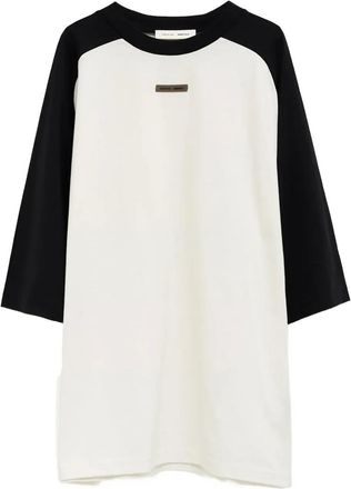 Fear of God T-shirt Baseball con maniche a contrasto - Toni neutri