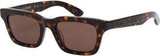 Alexander McQueen Zonnebrillen - Heren - Zonnebrillen - Bruin - 52 MM - Accessoires