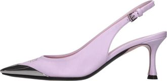 N&deg;21 With Heel - Dames - Pumps - Paars - 40 EU - Leer - Schoenen