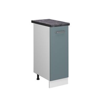 Vicco Armario De Farmacia R-line, Gris Azulado, 30 Cm, Et Antracita