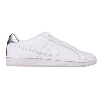 Nike Court Royale Zilveren Witte Sneakers Met Hak