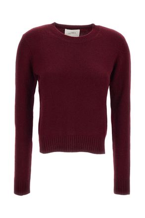 Lisa Yang Red Mable Mid-Weight Cashmere Sweater