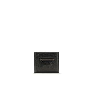 Balenciaga Le City Square Bifold Wallet - Accessories - Hombre - Negro - ONE SIZE