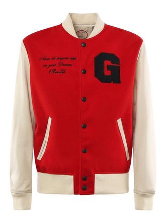 Giuliano Galiano Varsity Bomber Jacket