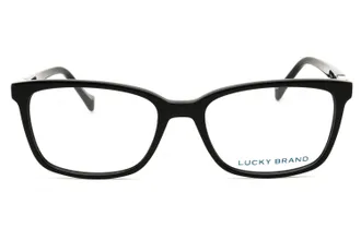 Lucky Brand VLBD240 Rectangular Acetate Eyeglasses - Black