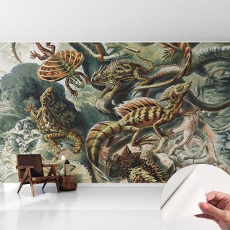 Tulup Fotomurale Adesivo Stickers - Per Camera Da Letto - Per Corridoio - Decorazione Casa Moderna Rettili Esotici 416x254 Cm