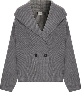 Toteme CARDIGAN WITH SHAWL LAPEL - Toteme - Woman