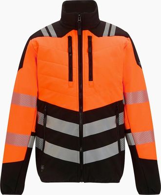 Regatta Mens Regatta Mens X-Pro Hi-Vis Hybrid Jacket - Black/Multi - Size: 48/Regular