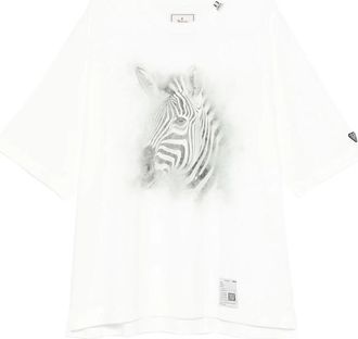 Miharayasuhiro Zebra-print T-shirt