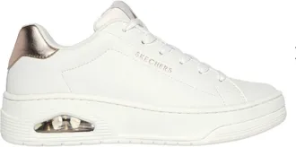 Skechers Womens Uno Court Sneakers In White