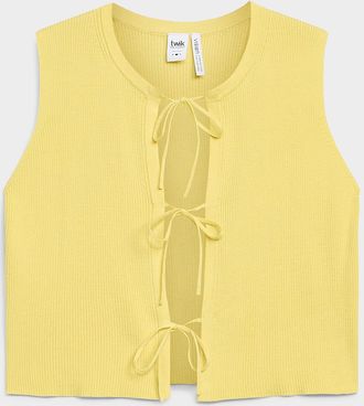 Twik Womens Three bows sweater vest