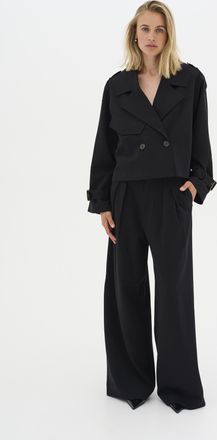 MY ESSENTIAL WARDROBE Casual broek Loose fit black