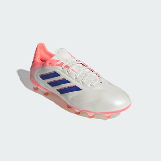 adidas adidas Performance Unisex Copa Pure 3 Pro Firm Ground Boots - White Leather - Size UK 11.5