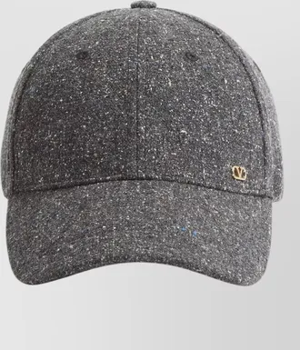 Valentino Garavani silk wool baseball cap