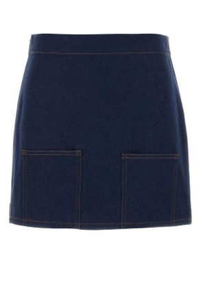 Fendi Denim Mini Skirt