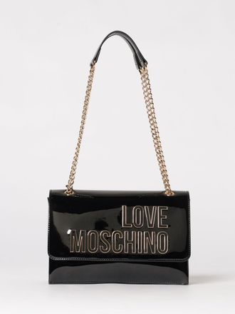 Love Moschino Borsa Love Moschino in vernice con logo