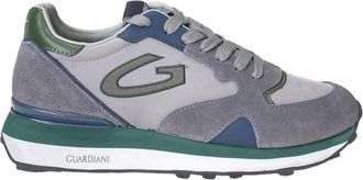 Alberto Guardiani Grijze Lage Sneakers - Heren - Sneakers - Grijs - 45 EU - Schoenen