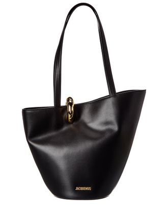 Jacquemus Bambola Medium Leather Tote