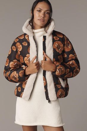 Save The Duck Faux-Shearling Puffer Jacket