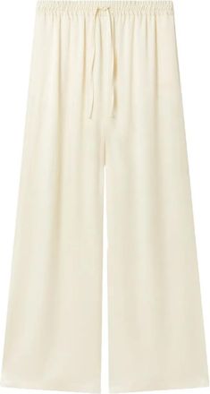Stella McCartney drawstring trousers - women - Bio Acetate/Fabric - 42 - Neutrals
