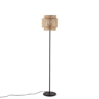 La Redoute Interieurs Staande lamp in ijzer en hennep, Yaku
