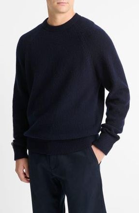 Vince Wool & Cashmer Micro Boucl&eacute; Sweater in Coastal at Nordstrom Rack, Size X-Large