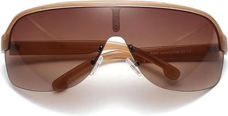 Helena Mirror Shield Visor Mask Sunglasses Women Men Oversized Windproof Glasses One Peice Big Frame Goggles Shades Sport (C5)