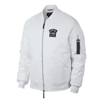 Nike Jordan Air Jordan City Of Flight MA-1 Jacket White 911314-100
