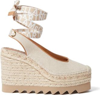 Stella McCartney Ankle-ties Wedge Espadrilles
