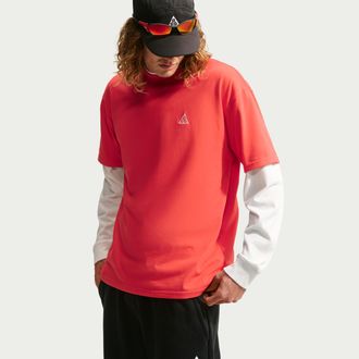Nike Mens Nike ACG Short-Sleeve T-Shirt in White | DC5356-121