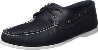 Timberland Cedar Bay (Wide Fit), Mens Boat Shoes, Blue (Navy Galloper Full Grain), UK (44.5 EU)