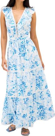 Allison New York Lottie Maxi Dress In Spring Florals