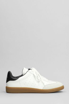 Isabel Marant Sneakers Bryce in pelle e camoscio bianco