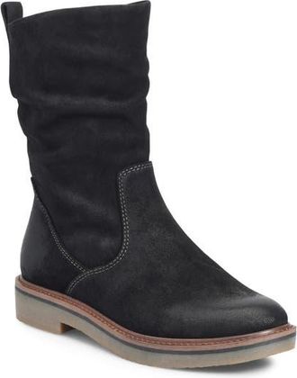 COMFORTIVA Renata Water Resistant Boot in Black Suede at Nordstrom, Size 7.5